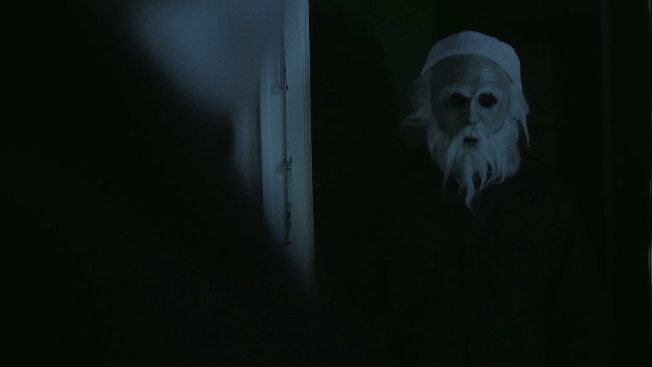 Killer Christmas backdrop