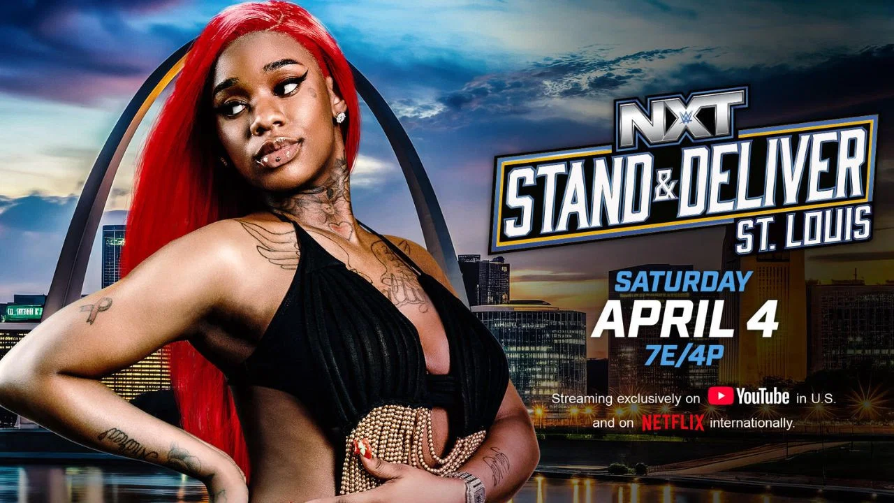 NXT Stand & Deliver 2026 backdrop