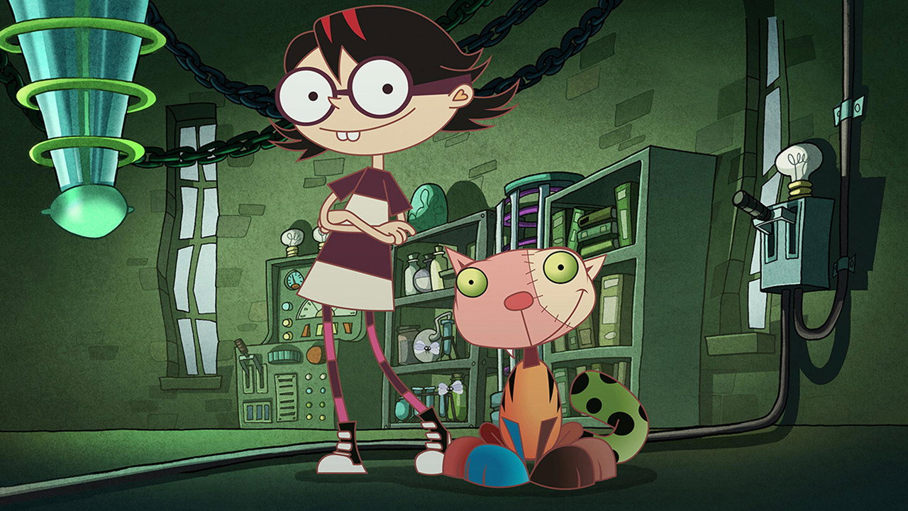 Frankenstein's Cat backdrop