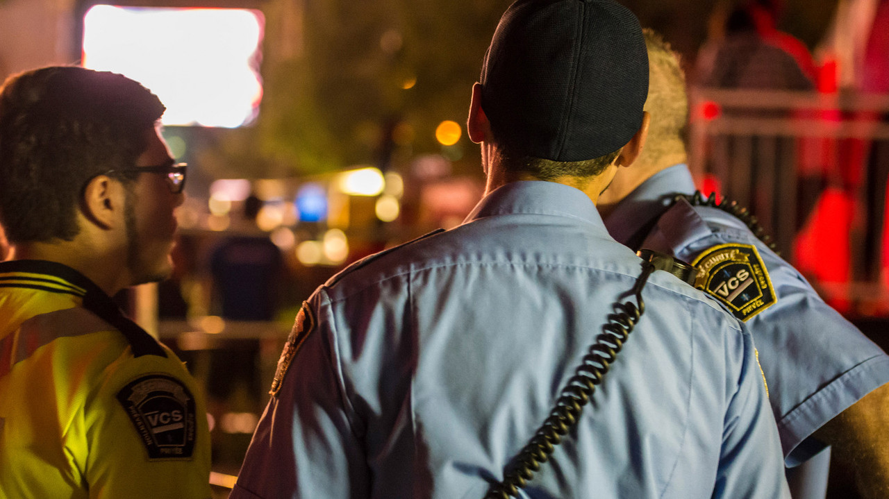 A.P. Agents de protections backdrop