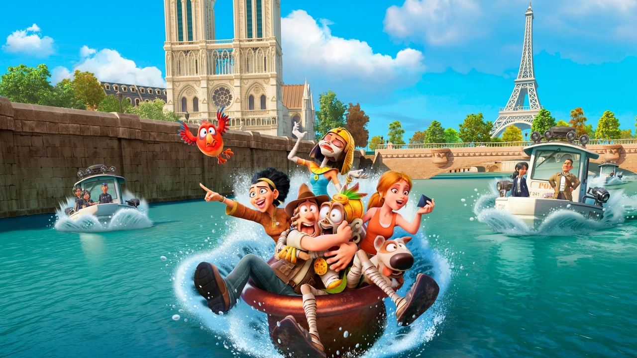 Tad and The Emerald Tablet backdrop