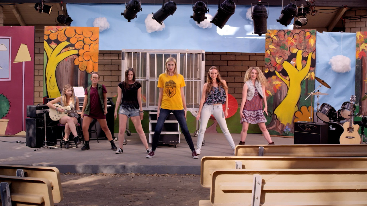 Toby Goes to Camp backdrop