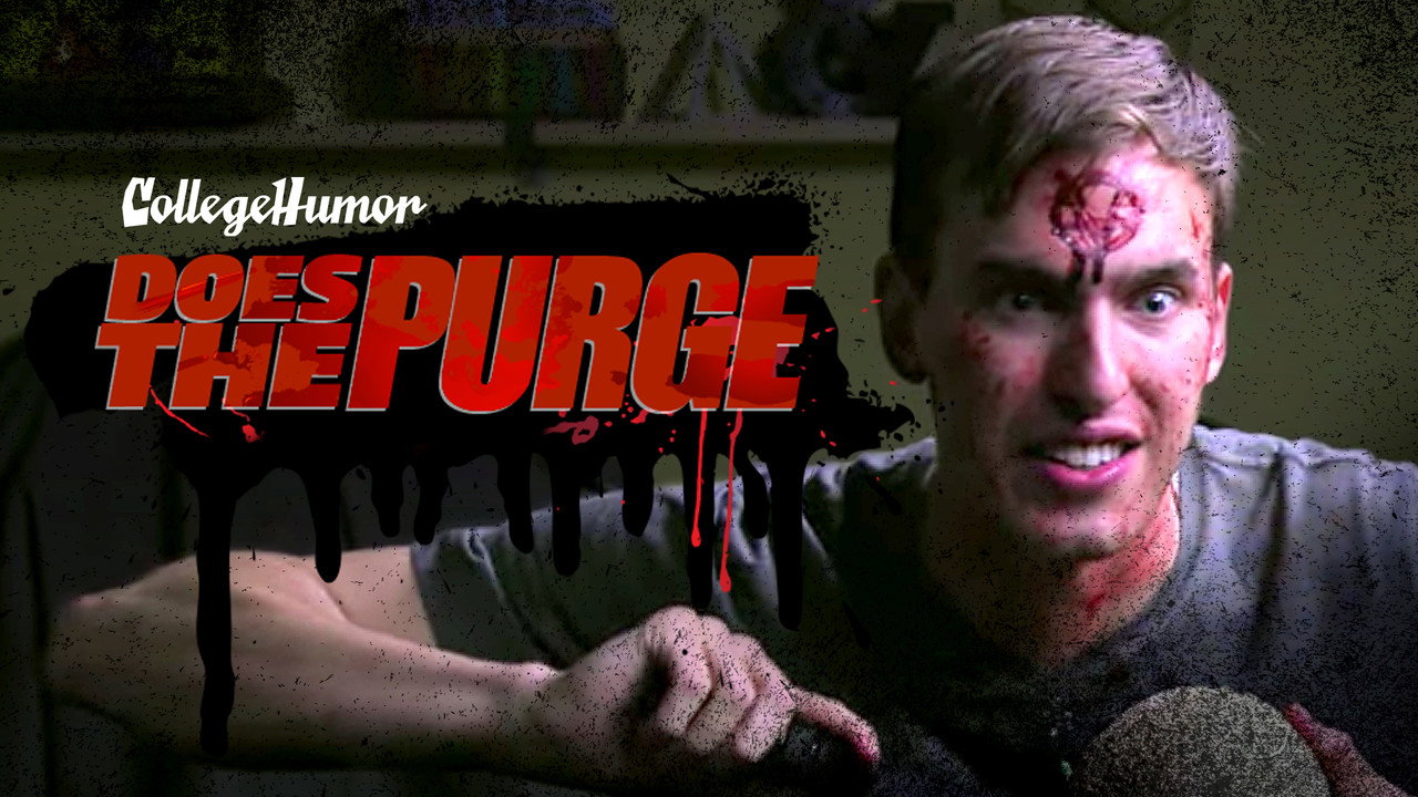 CollegeHumor Does the Purge backdrop