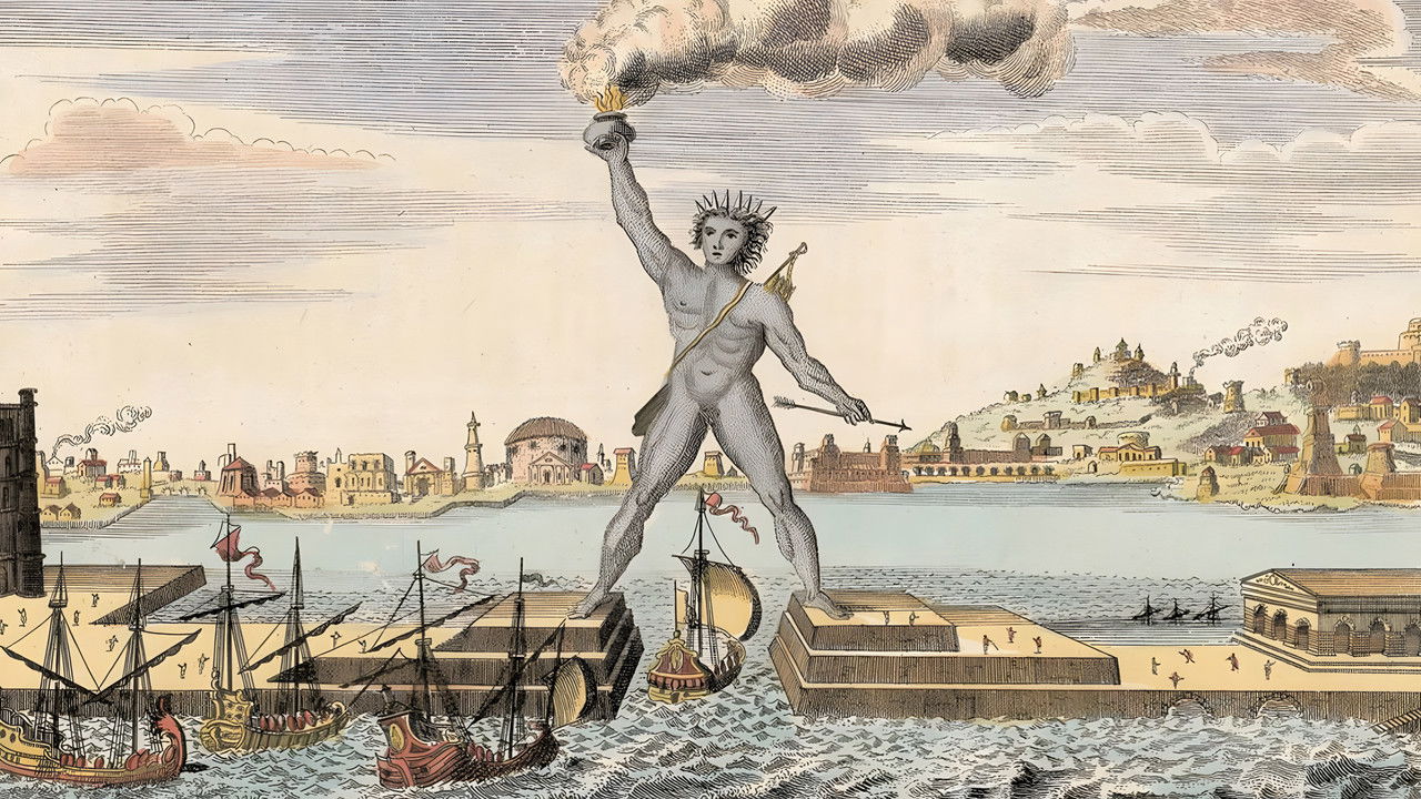 Lost Treasures of the Ancient World: The Seven Wonders of the Ancient World backdrop