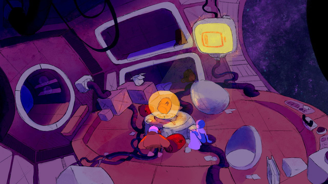 The Battery backdrop