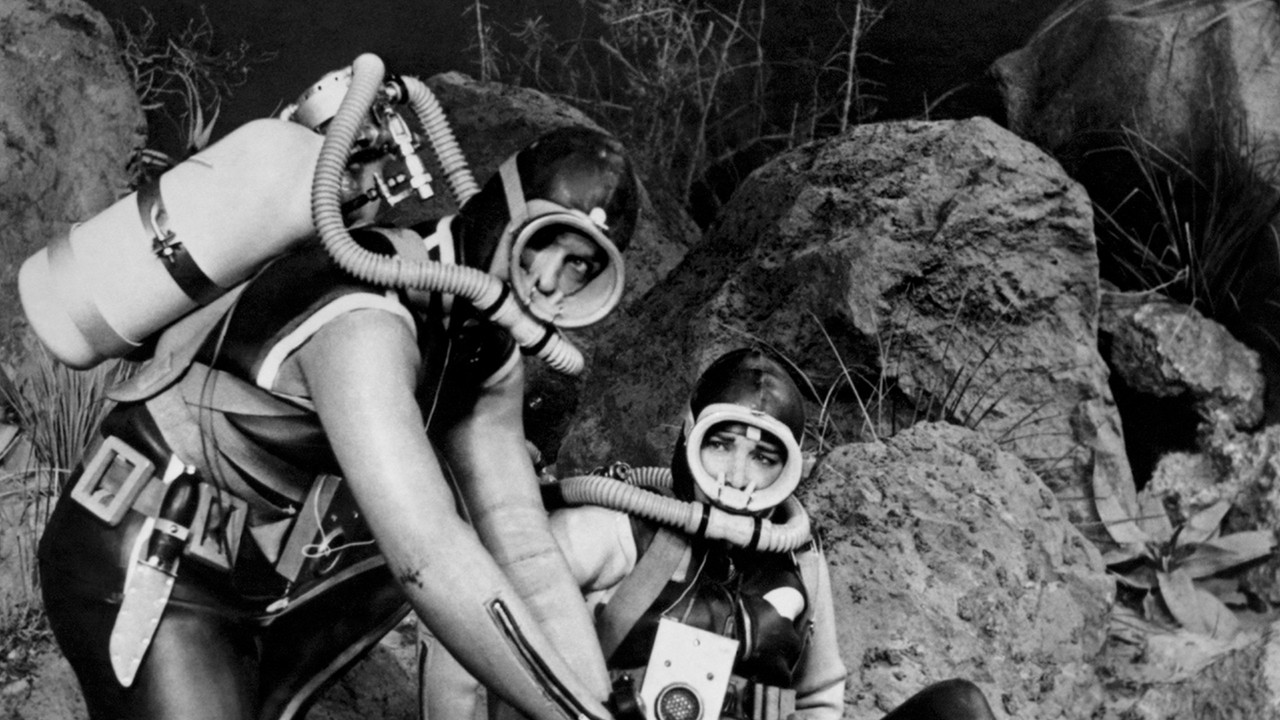 The Underwater City backdrop