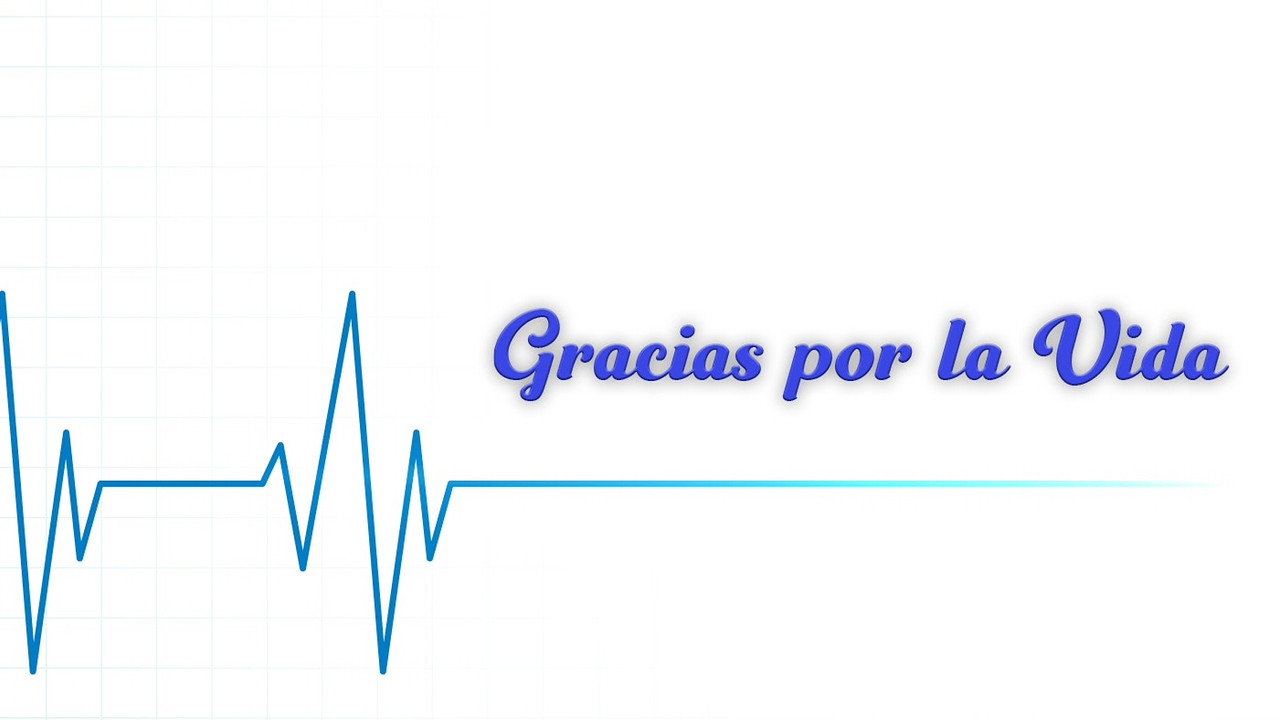 Gracias por la vida backdrop