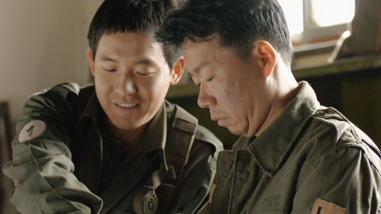 Soldier's Mementos backdrop