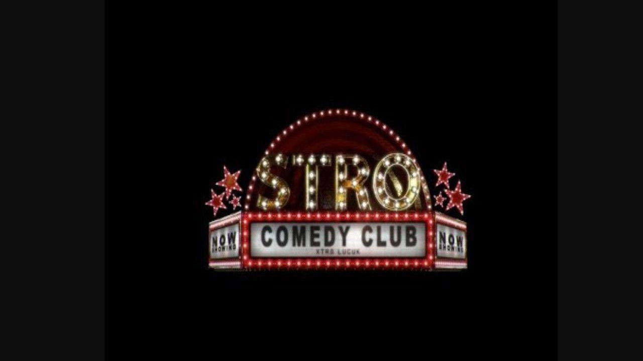 Stro Comedy Club backdrop