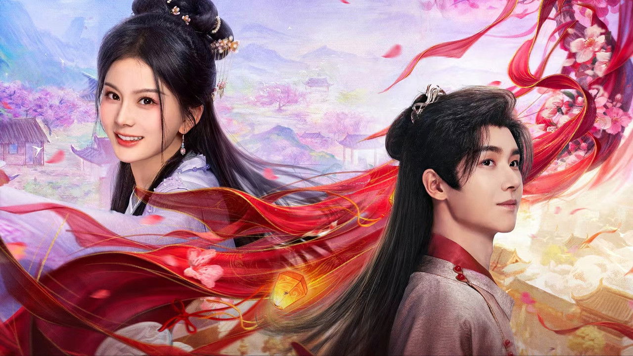 Spring Night backdrop