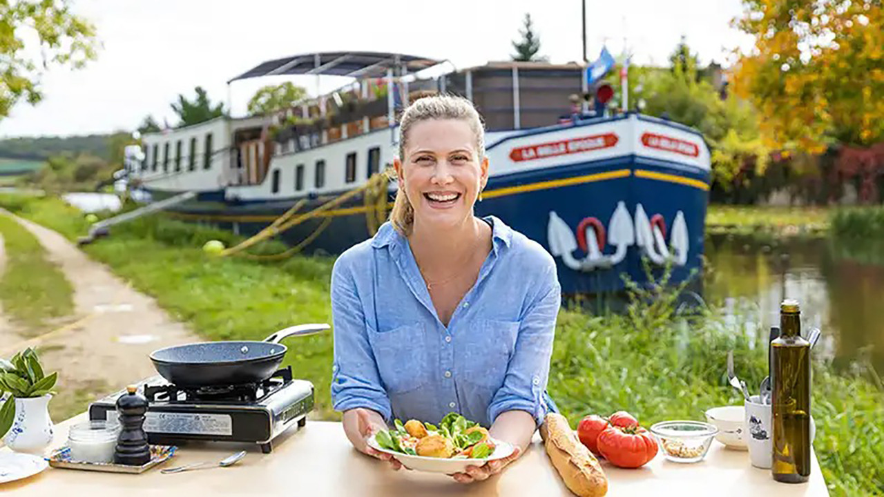 French Gourmet with Justine Schofield backdrop