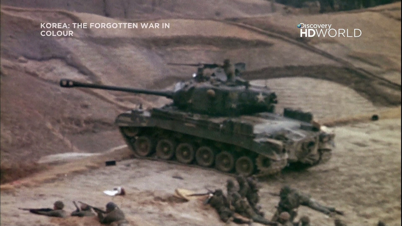 Korea: The Forgotten War in Colour backdrop