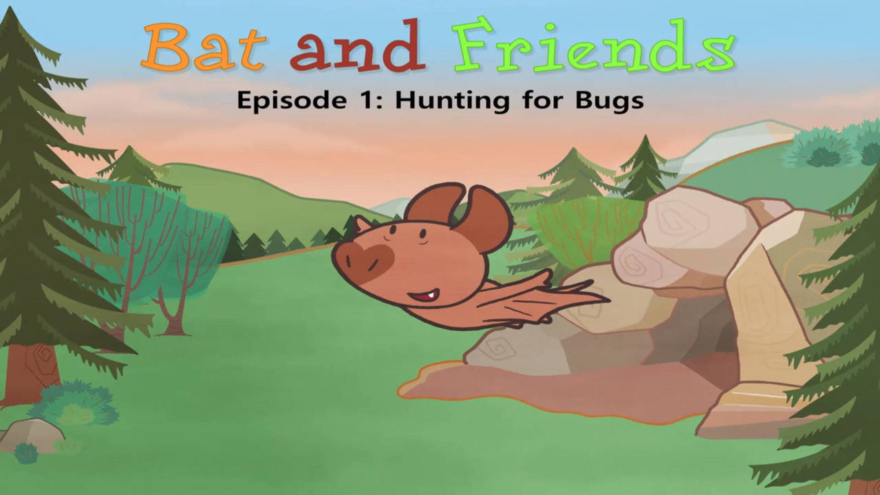 Bat and Friends backdrop