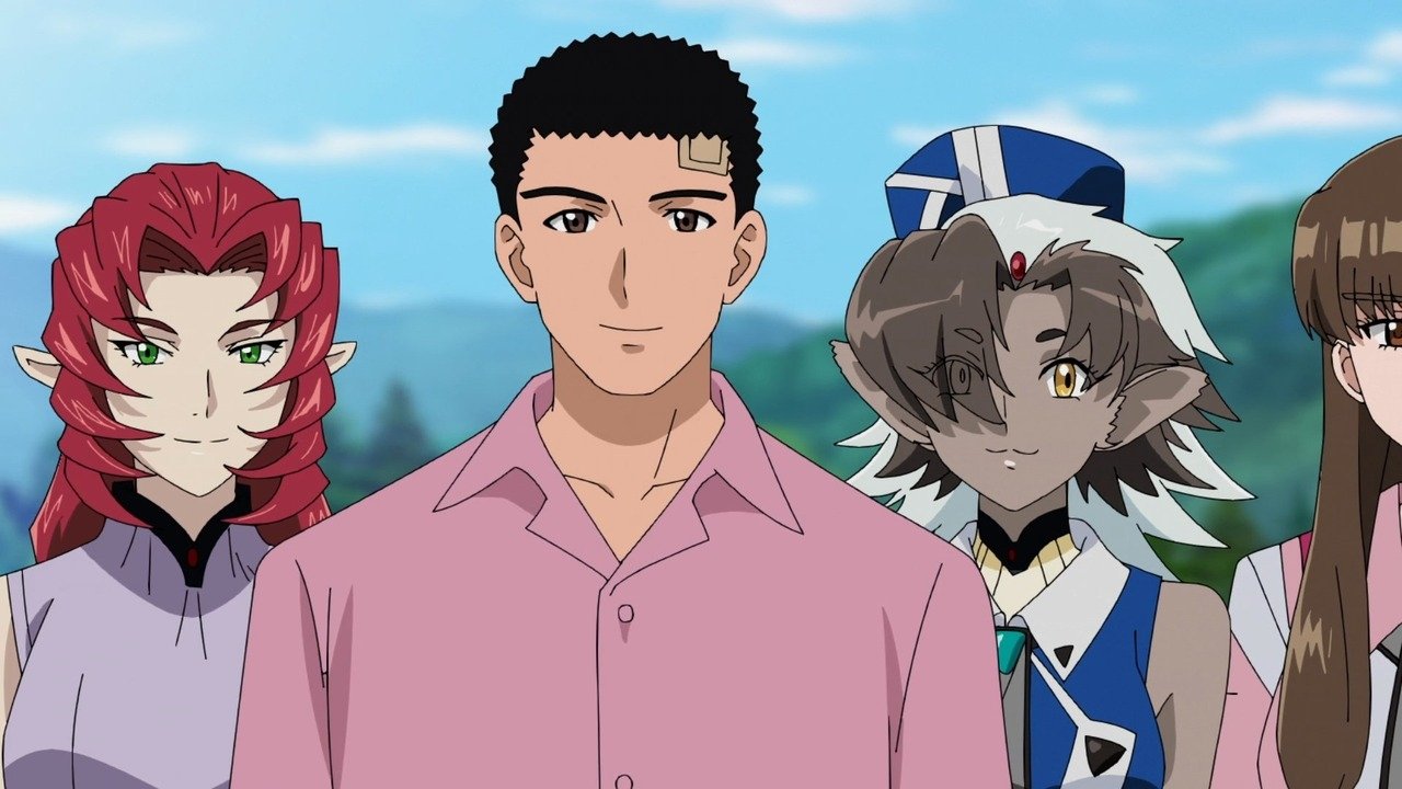 Tenchi Muyo! GXP Paradise Starting backdrop