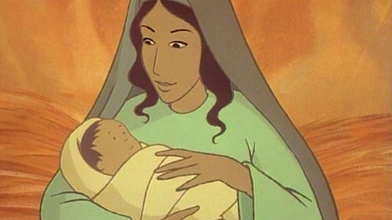 The Story of Christmas backdrop