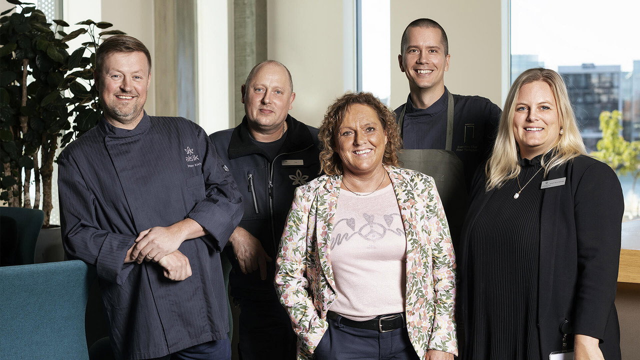 Koch'en på toppen backdrop