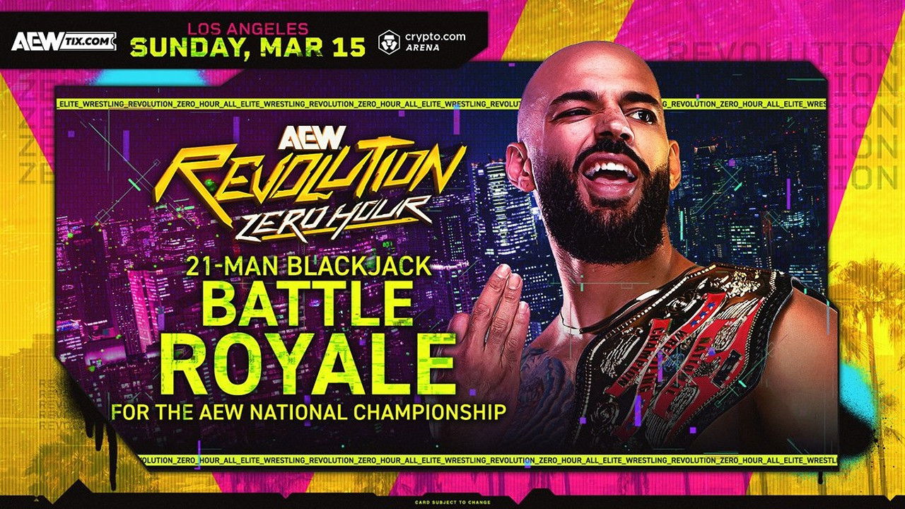 AEW Revolution 2026: Zero Hour backdrop
