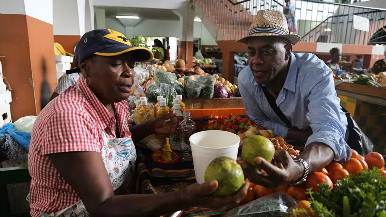 Ainsley Harriott's Street Food backdrop