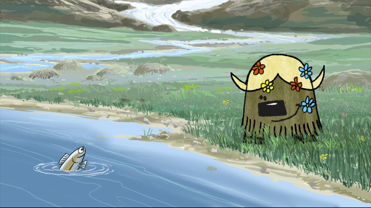 Hjørnebjørne backdrop