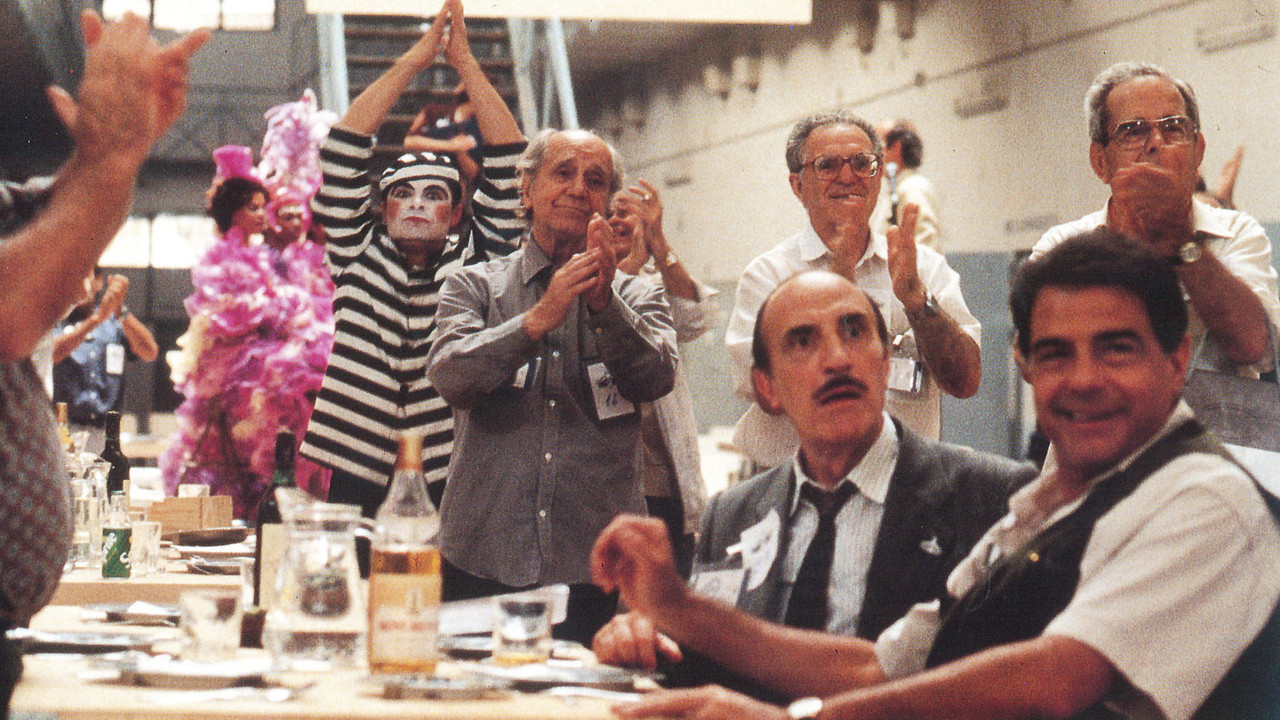 Everyone Off to Jail backdrop