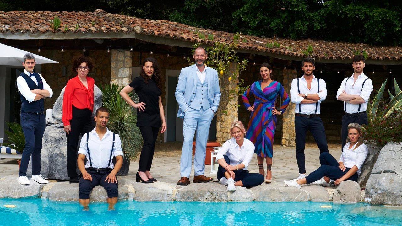 First Dates Hotel backdrop