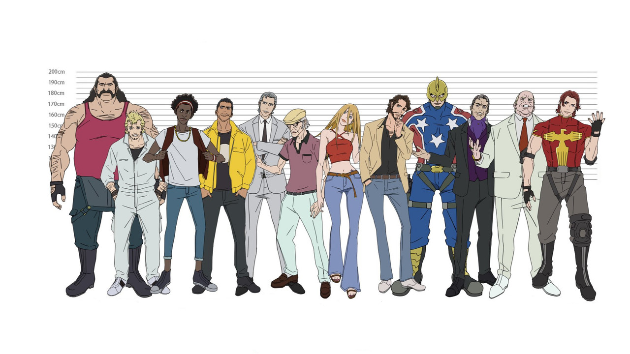 Super Crooks backdrop