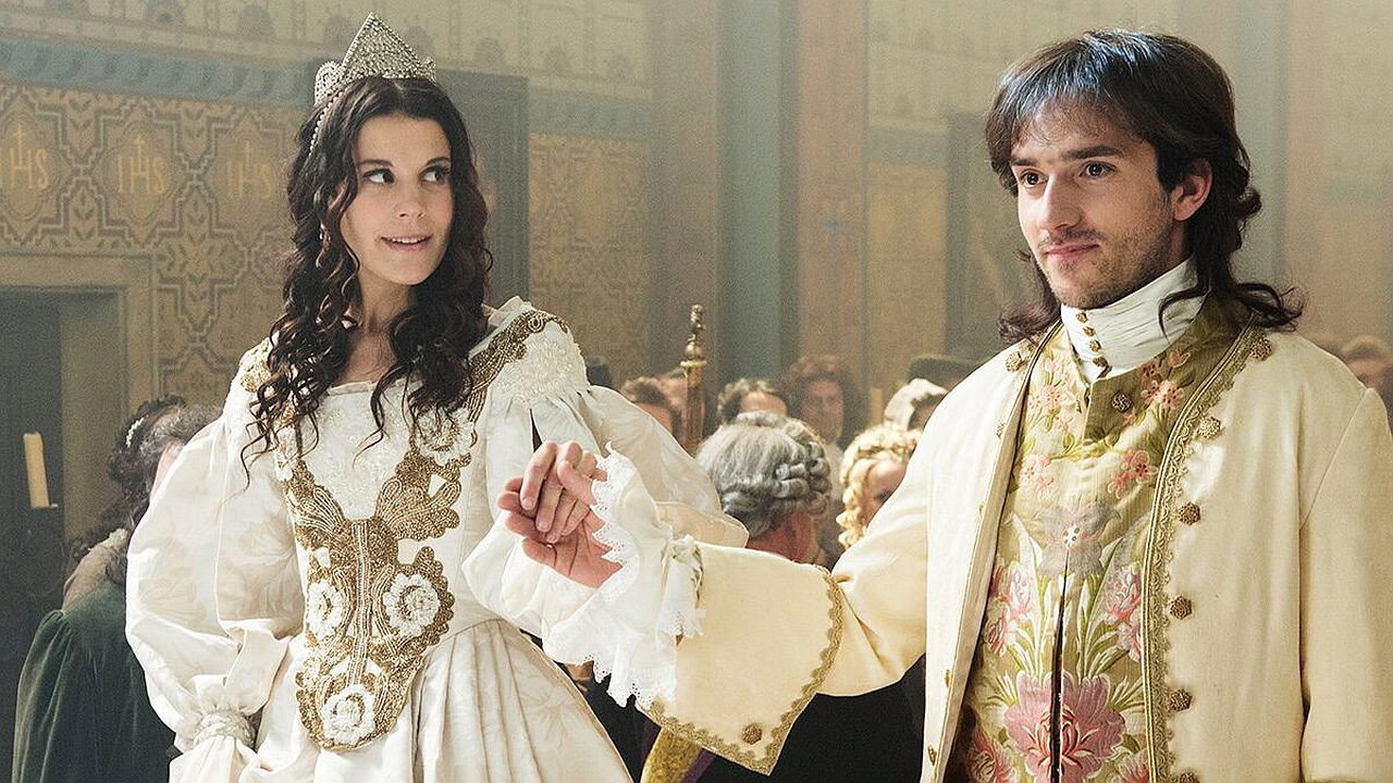 Princezna a písař backdrop