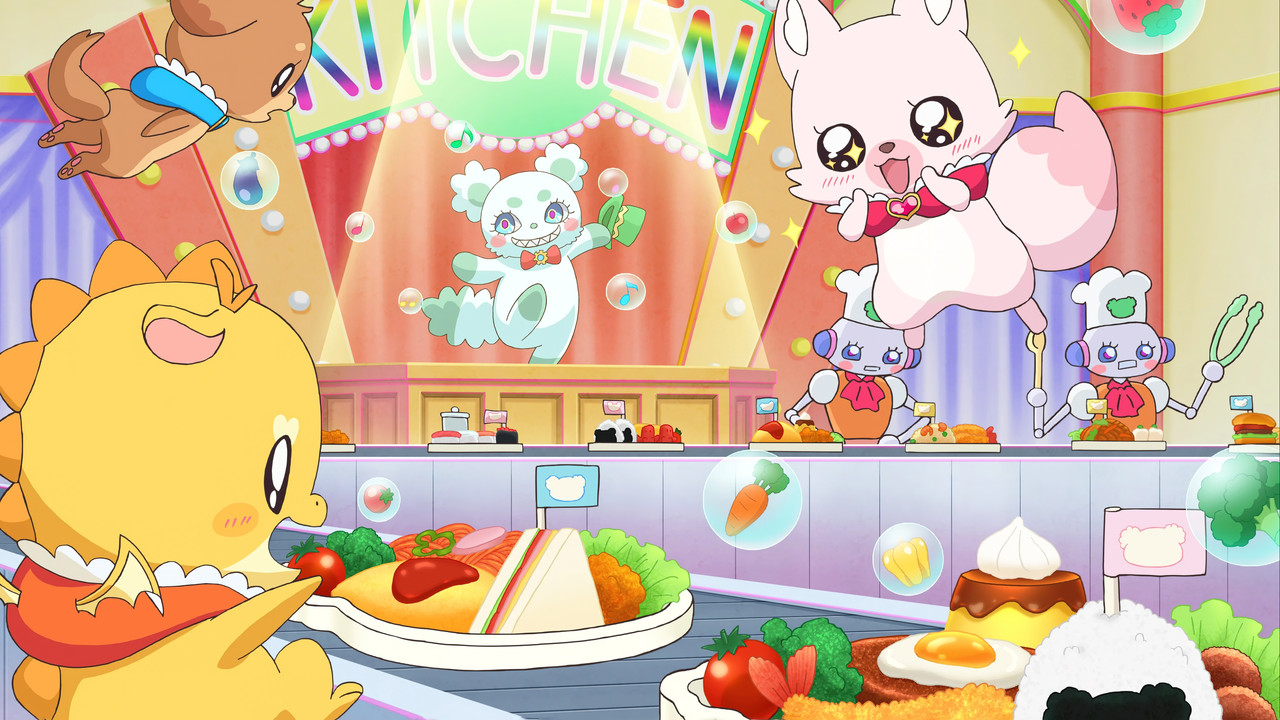 Delicious Party Precure Movie: Dreaming Children's Lunch! backdrop