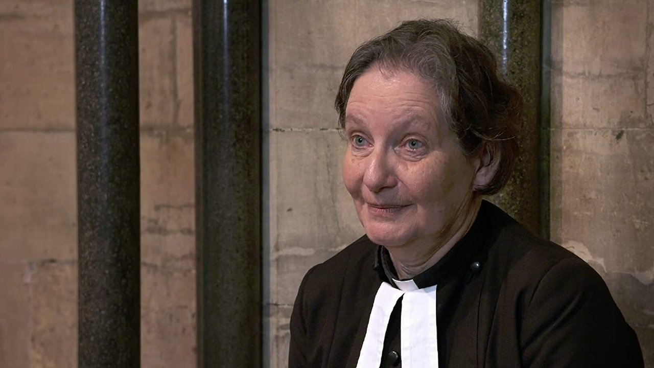 Britain's Great Cathedrals with Tony Robinson backdrop