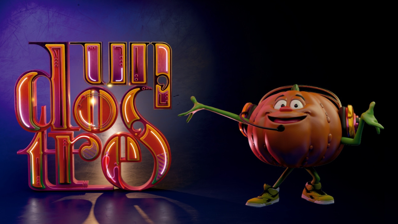 Un, dos, tres backdrop