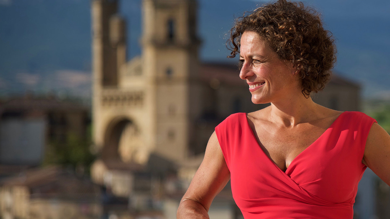 Spectacular Spain with Alex Polizzi backdrop