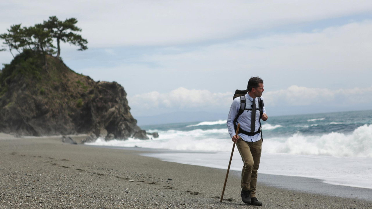 Bertelsen på Shikoku 88 backdrop