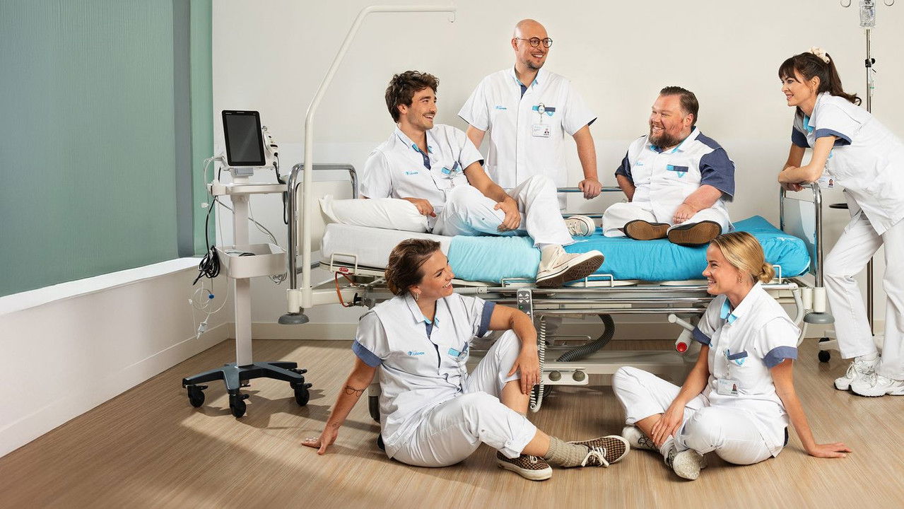 Een Echte Job backdrop