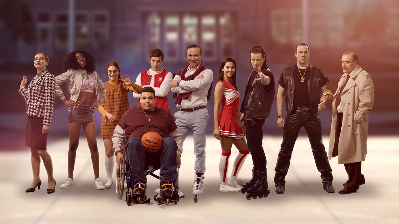 Polyvalente backdrop