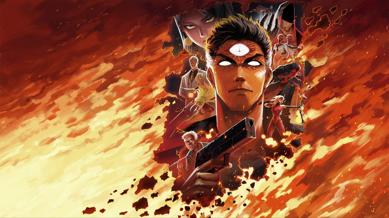 Lonely Hero backdrop