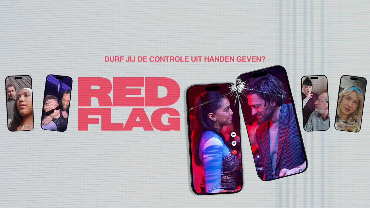 Red Flag backdrop