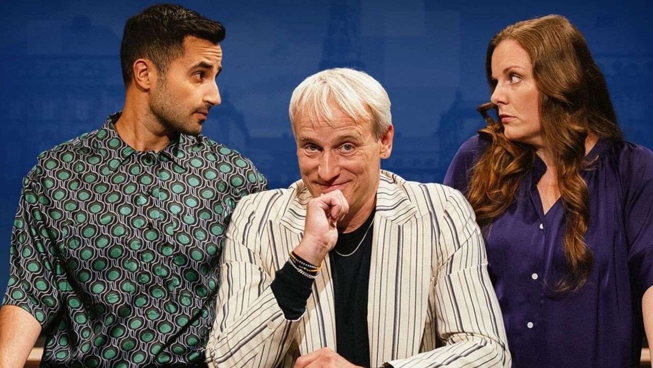 Gæt på sandheden backdrop