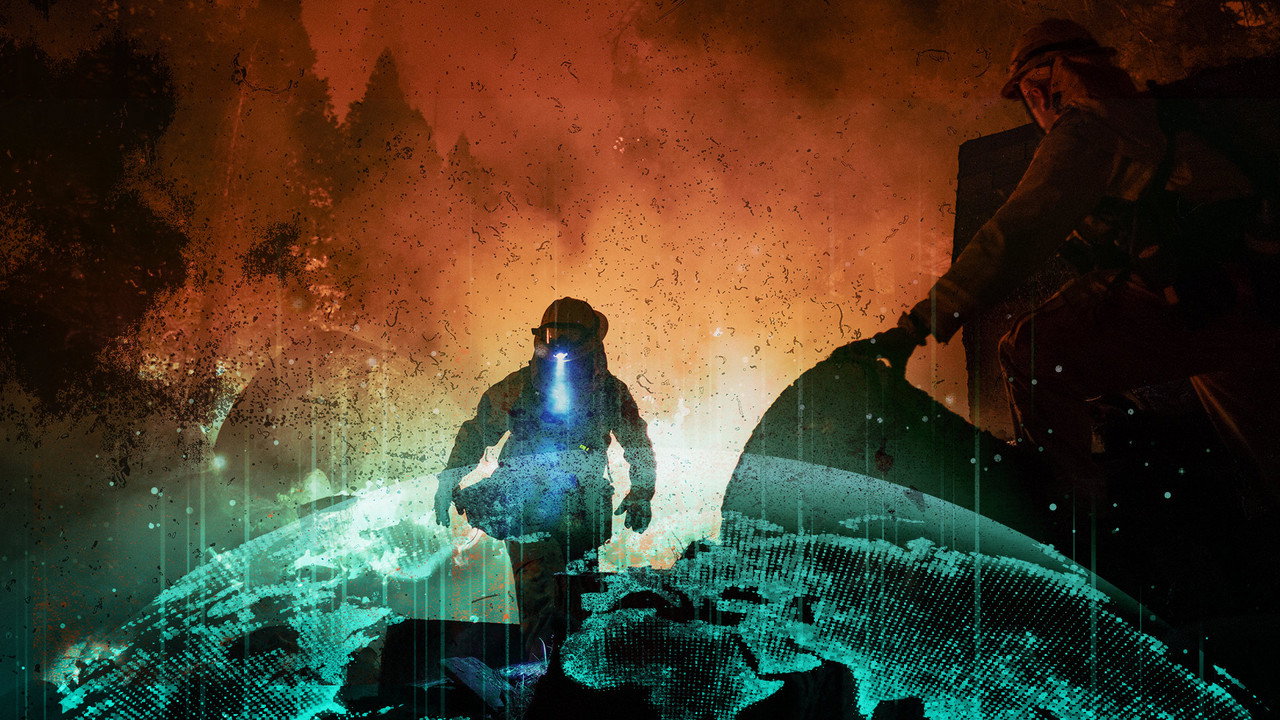 Big Oil v the World backdrop