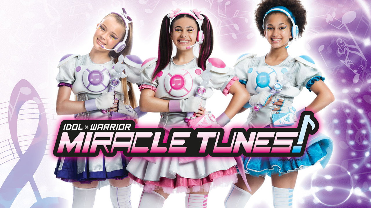 Idol × Warrior Miracle Tunes! backdrop