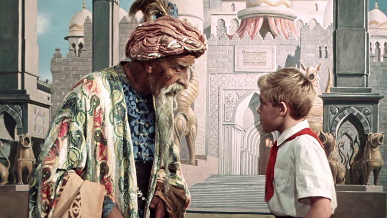 Old Man Khottabych backdrop