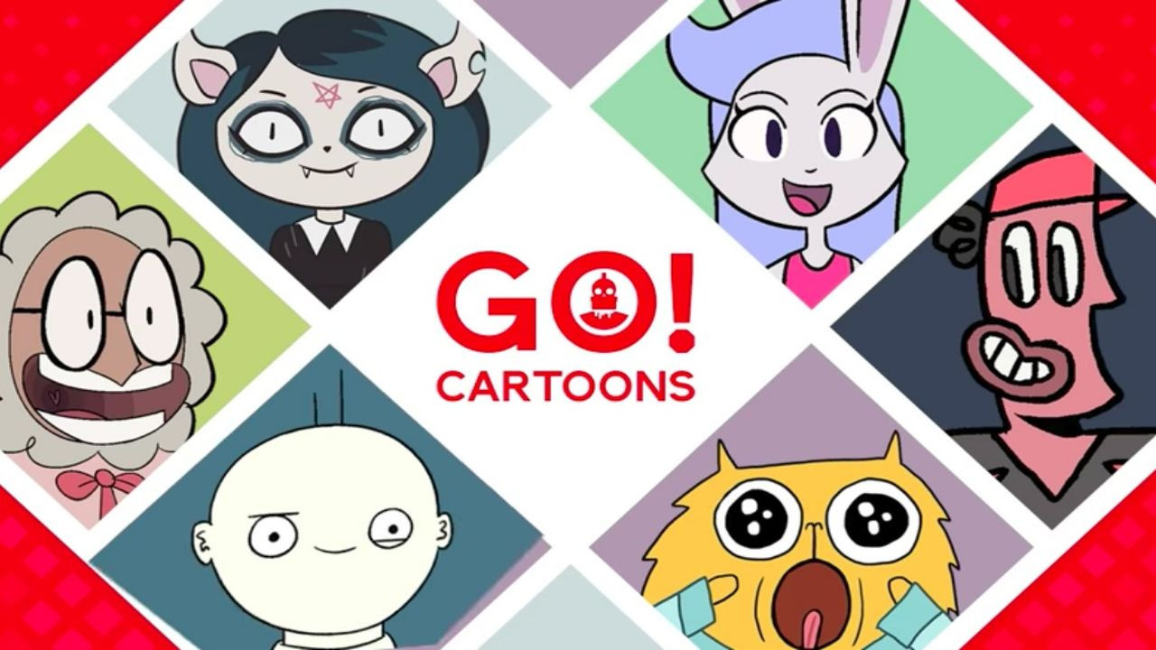 Go! Cartoons backdrop