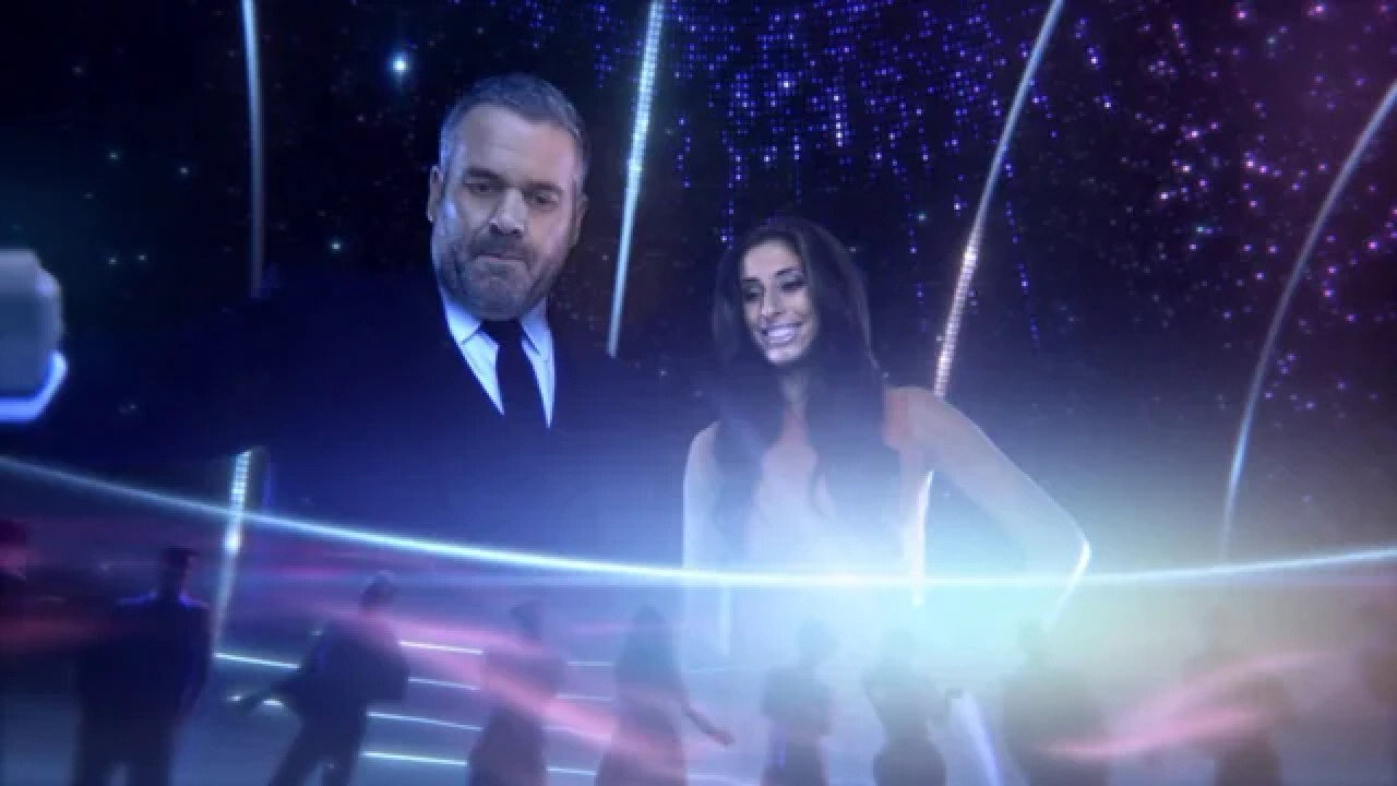 The Love Machine backdrop