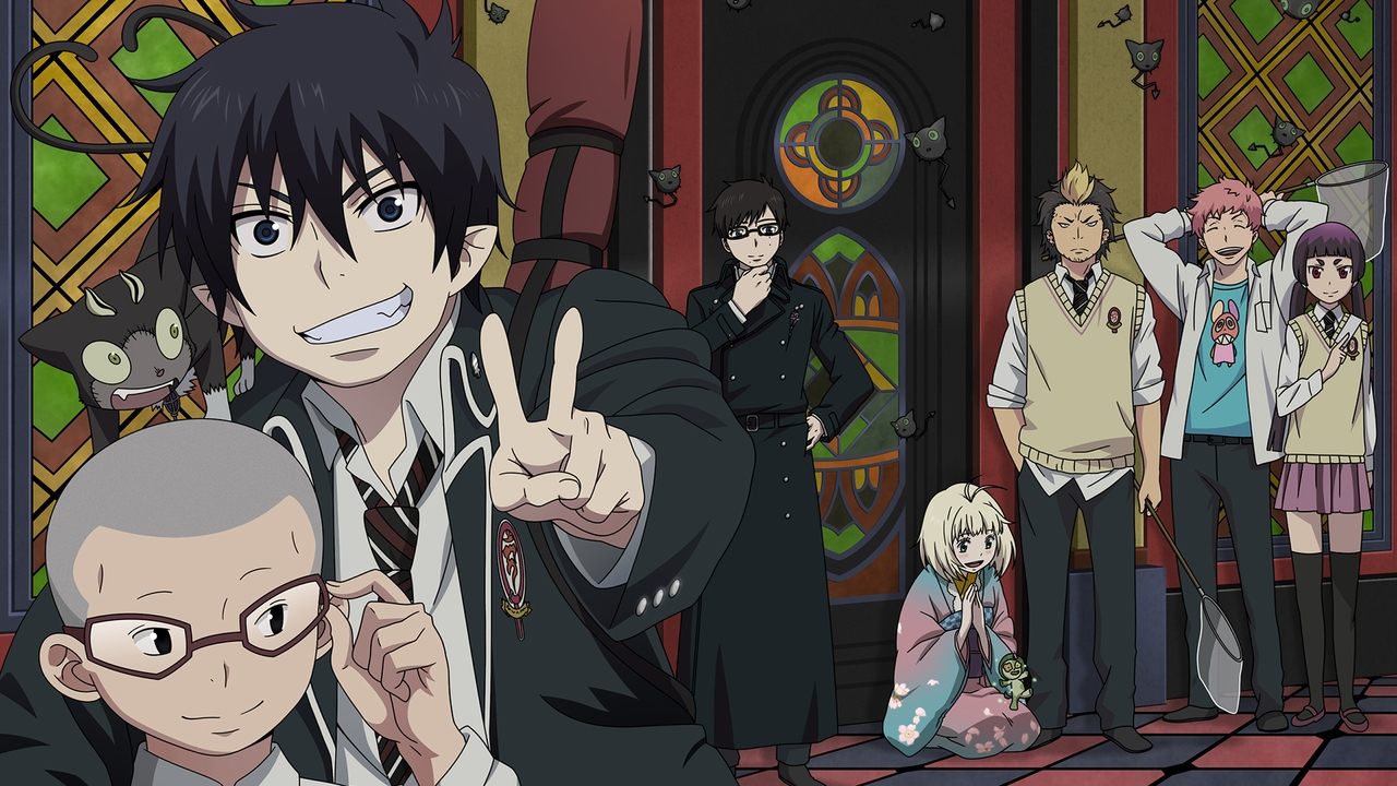 Blue Exorcist backdrop