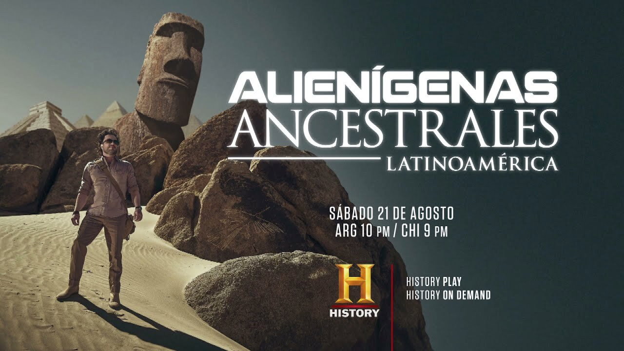 Alienígenas Ancestrales Latinoamérica backdrop