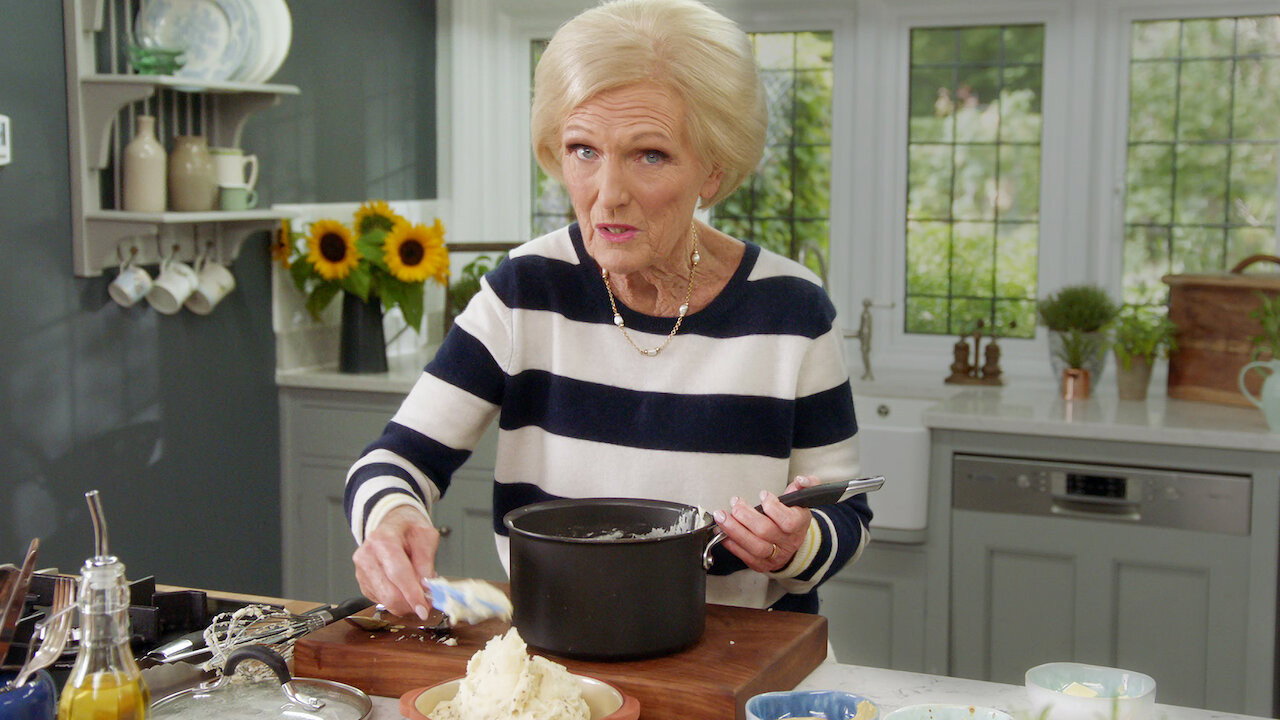 Classic Mary Berry backdrop