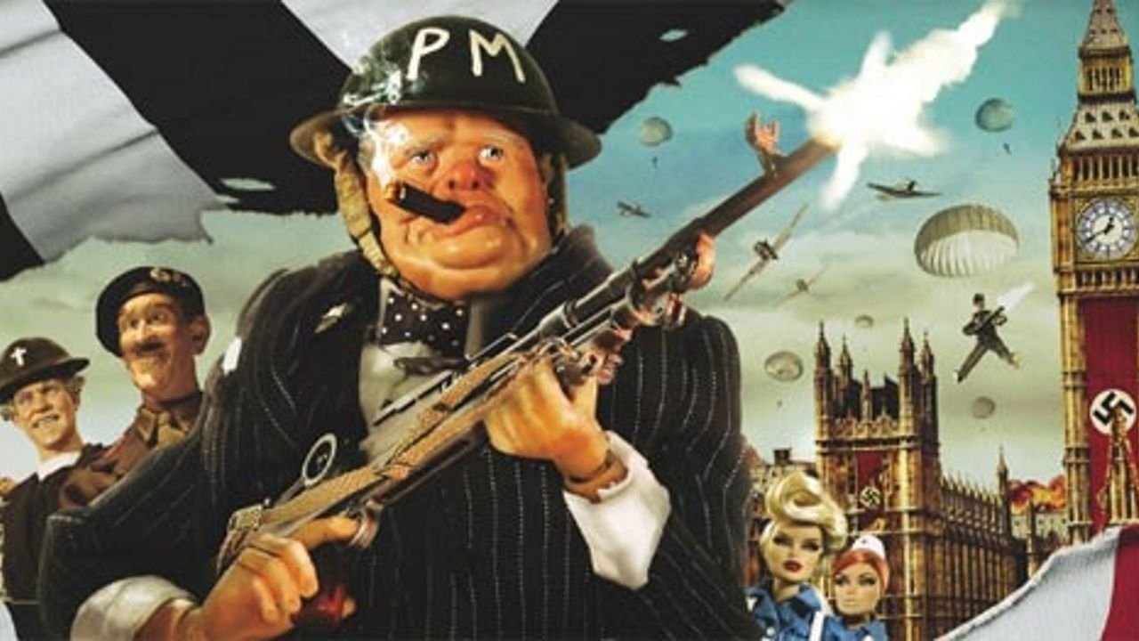 Jackboots on Whitehall backdrop