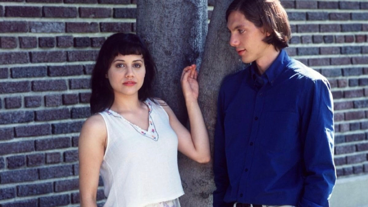 David and Lisa backdrop