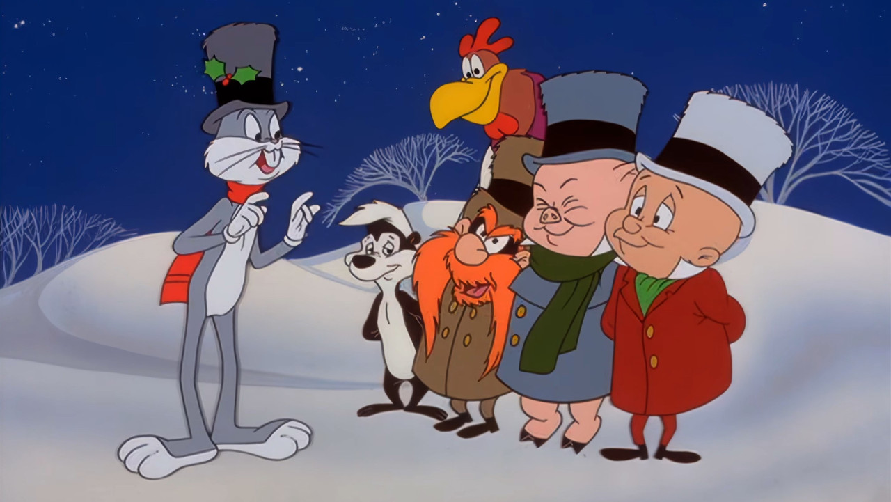 Bugs Bunny's Looney Christmas Tales backdrop