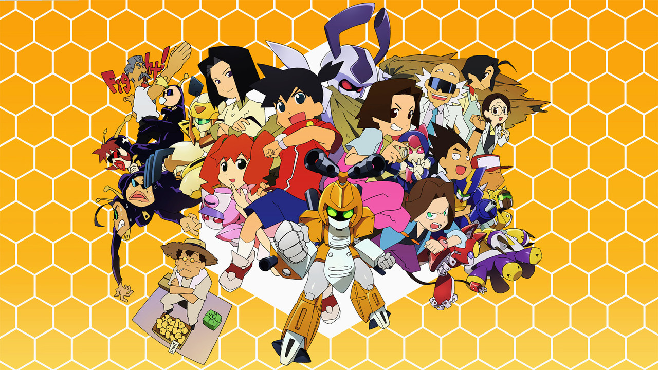 Medabots backdrop