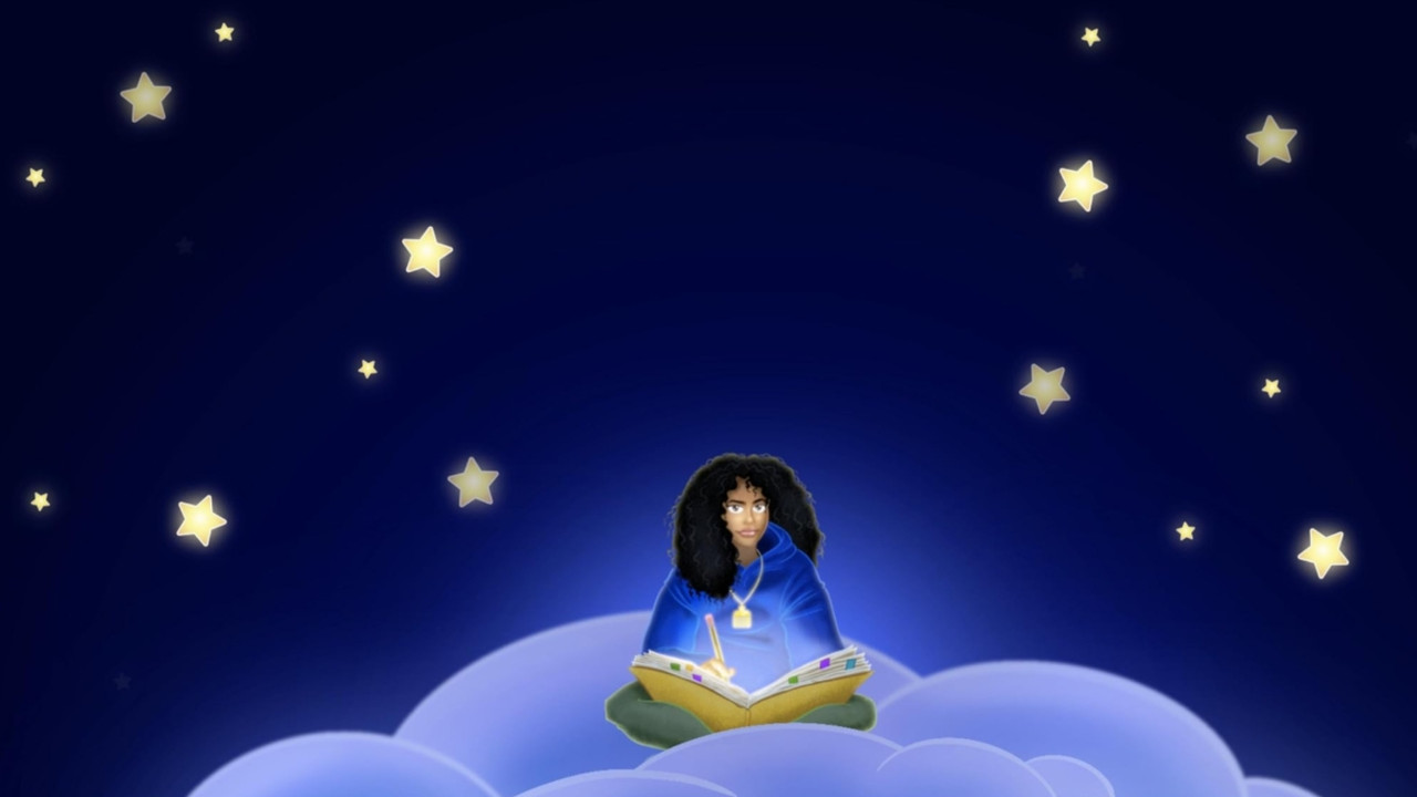 CCF's Solstice Stories backdrop